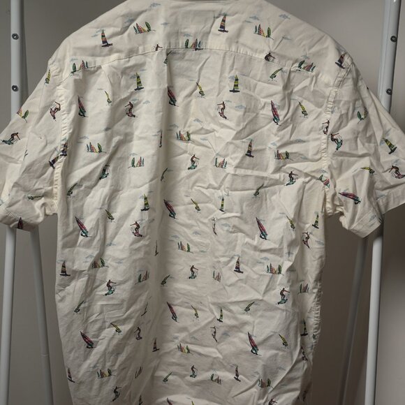 Sonoma Surfing Button Down Short Sleeve Shirt - Picture 2 of 3